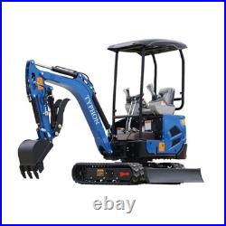TERROR XVII FLEX 3800lbs Mini Excavator w EPA Diesel Kubota D902 Engine FreeShip