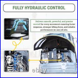 TYPHON KUVUO 4.0 Mini Excavator with Boom Swing Full Hydraulic Control AC/Heat