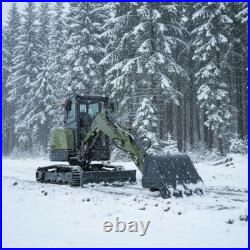 TYPHON KUVUO 4.0 Mini Excavator with Boom Swing Full Hydraulic Control AC/Heat