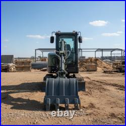 TYPHON KUVUO 4.0 Mini Excavator with Boom Swing Full Hydraulic Control AC/Heat