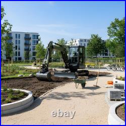 TYPHON KUVUO 4.0 Mini Excavator with Boom Swing Full Hydraulic Control AC/Heat