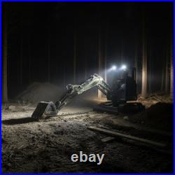 TYPHON KUVUO 4.0 Mini Excavator with Boom Swing Full Hydraulic Control AC/Heat