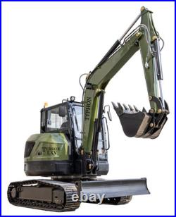 TYPHON TERROR LXV 6.6 Ton Excavator Kubota V2607 57HP AC Heater Cabin Boom Swing