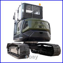 TYPHON TERROR LXV 6.6 Ton Excavator Kubota V2607 57HP AC Heater Cabin Boom Swing