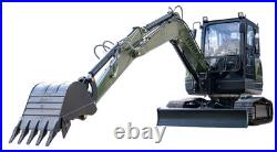 TYPHON TERROR LXV 6.6 Ton Excavator Kubota V2607 57HP AC Heater Cabin Boom Swing