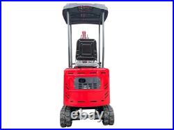 TYPHON TERROR ONE STORM 1 Ton Mini Excavator 13.5hp B&S gas engine 5Attachments