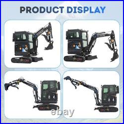 TYPHON TERROR X2 Max 2.7 Ton Mini Excavator Yanmar 3TNV88F Engine AC Heat Cabin