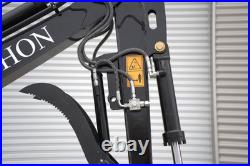 TYPHON TERROR X2 Max 2.7 Ton Mini Excavator Yanmar 3TNV88F Engine AC Heat Cabin