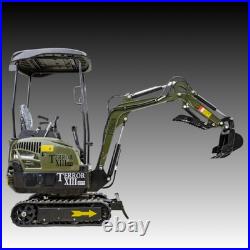 TYPHON TERROR XIII PRO 1.3 Ton Mini Excavator w 22.1hp GX690 Honda Engine New