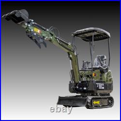 TYPHON TERROR XIII PRO 1.3 Ton Mini Excavator w 22.1hp GX690 Honda Engine New