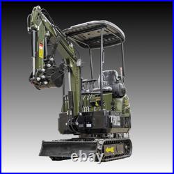 TYPHON TERROR XIII PRO 1.3 Ton Mini Excavator w 22.1hp GX690 Honda Engine New