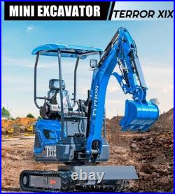 TYPHON TERROR XIX Mini Excavator 4000lbs Kubota D902 EPA Superior Hydraulics New
