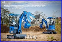 TYPHON TERROR XIX Mini Excavator 4000lbs Kubota D902 EPA Superior Hydraulics New