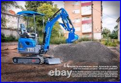 TYPHON TERROR XIX Mini Excavator 4000lbs Kubota D902 EPA Superior Hydraulics New