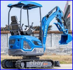 TYPHON TERROR XIX Mini Excavator 4000lbs Kubota D902 EPA Superior Hydraulics New