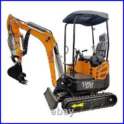 TYPHON TERROR XVIII Mini Excavator 4000lbs Digger with 0.03 cbm Bucket NEW