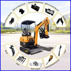 TYPHON TERROR XX 4000lb Mini Excavator 12 Attachments Kubota D902 Diesel Engine TYPHON TERROR XX 4000lb Mini Excavator 12 Attachments Kubota D902 Diesel Engine