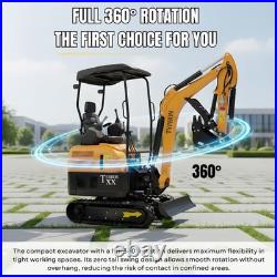 TYPHON TERROR XX 4000lb Mini Excavator 12 Attachments Kubota D902 Diesel Engine TYPHON TERROR XX 4000lb Mini Excavator 12 Attachments Kubota D902 Diesel Engine