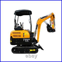 TYPHON TERROR XX 4000lb Mini Excavator 12 Attachments Kubota D902 Diesel Engine TYPHON TERROR XX 4000lb Mini Excavator 12 Attachments Kubota D902 Diesel Engine