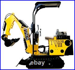 TYPHON Terror VIII Mini Excavator Nimble Trench Digger Machine for Gardening