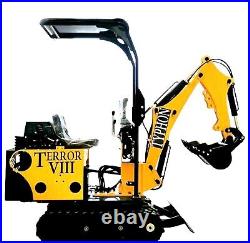 TYPHON Terror VIII Mini Excavator Nimble Trench Digger Machine for Gardening