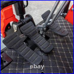 TYPHON Terror XVIII 4000lbs Mini Excavator Kubota D902 Boom Swing 13 Attachments