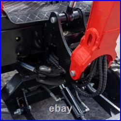 TYPHON Terror XVIII 4000lbs Mini Excavator Kubota D902 Boom Swing 13 Attachments