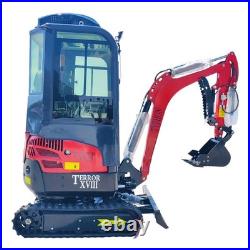 TYPHON Terror XVIII Prestige Mini Excavator 2 Ton AC Cabin DIgger Kubota D902