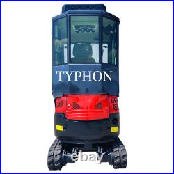 TYPHON Terror XVIII Prestige Mini Excavator 2 Ton AC Cabin DIgger Kubota D902