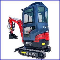 TYPHON Terror XVIII Prestige Mini Excavator 2 Ton AC Cabin DIgger Kubota D902