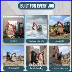 TYPHON Terror XVIII Prestige Mini Excavator 2 Ton AC Cabin DIgger Kubota D902