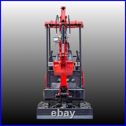 TYRANT 17 Mini Excavator Kubota D902 Engine Side Swing with 12 attachments