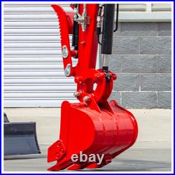 TYRANT 17 Mini Excavator Kubota D902 Engine Side Swing with 12 attachments