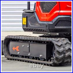TYRANT 17 Mini Excavator Kubota D902 Engine Side Swing with 12 attachments