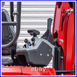TYRANT 17 Mini Excavator Kubota D902 Engine Side Swing with 12 attachments