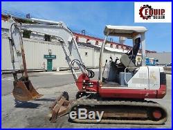 Takeuchi TB145 Mini Excavator Loader Diesel Aux Hydraulics