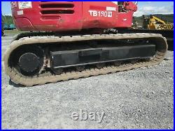Takeuchi TB180FR Used Excavator Cab A/C 3rd + 4th Valves Rubber Tracks Diesel