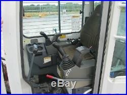 Takeuchi TB180FR Used Excavator Joystick Controls Cab AC Thumb Diesel