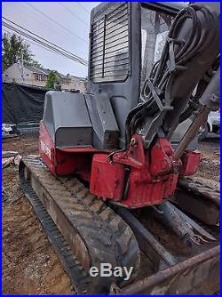 Takeuchi TB53FR mini excavator with breaker