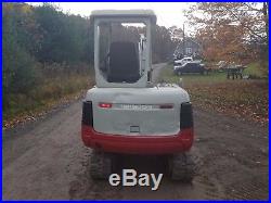 Takeuchi Tb125 Excavator Low Hours Hydraulic Thumb Ready 2 Work In Pa