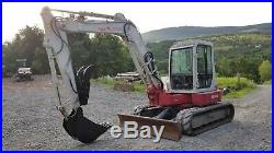 Takeuchi Tb180fr Excavator Enclosed Cab Hydraulic Thumb We Finance! Ready 2 Work