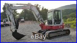 Takeuchi Tb180fr Excavator Enclosed Cab Hydraulic Thumb We Finance! Ready 2 Work