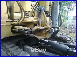 Takeuchi mini excavator tractor loader dozer digger hoe 7600lbs 24 bkt aux hyd
