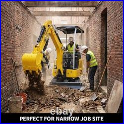 Telescopic side-swing tracked mini excavator, Kubota 1.8-ton mini excavator EPA Telescopic side-swing tracked mini excavator, Kubota 1.8-ton mini excavator EPA