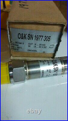 Terex 1977305 Pressure Sensor