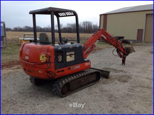 Thomas T25S mini ex excavator 2 buckets hydaulic thumb diesel