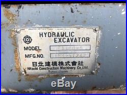 Track Hoe / Excavator Hitachi