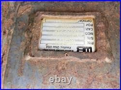 Two used backhoe buckets for mini hoe Werk-Brau 24 inch and 12 inch Two used backhoe buckets for mini hoe Werk-Brau 24 inch and 12 inch