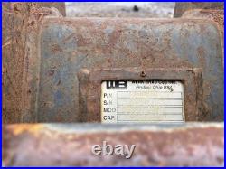 Two used backhoe buckets for mini hoe Werk-Brau 24 inch and 12 inch Two used backhoe buckets for mini hoe Werk-Brau 24 inch and 12 inch