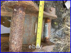 Two used backhoe buckets for mini hoe Werk-Brau 24 inch and 12 inch Two used backhoe buckets for mini hoe Werk-Brau 24 inch and 12 inch